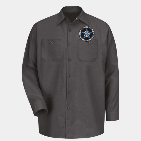 ILLEOPS Long Sleeve Work Shirt Thumbnail
