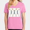 Ladies Core Cotton V Neck Tee Thumbnail