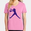 Ladies Core Cotton V Neck Tee Thumbnail