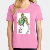 Ladies Core Cotton V Neck Tee Thumbnail