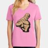 Ladies Core Cotton V Neck Tee Thumbnail