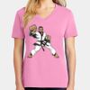 Ladies Core Cotton V Neck Tee Thumbnail