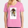 Ladies Core Cotton V Neck Tee Thumbnail