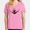 Ladies Core Cotton V Neck Tee Thumbnail