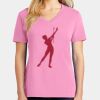 Ladies Core Cotton V Neck Tee Thumbnail