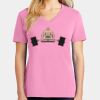 Ladies Core Cotton V Neck Tee Thumbnail