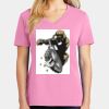 Ladies Core Cotton V Neck Tee Thumbnail