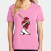 Ladies Core Cotton V Neck Tee Thumbnail