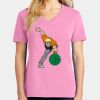 Ladies Core Cotton V Neck Tee Thumbnail