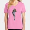 Ladies Core Cotton V Neck Tee Thumbnail