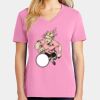 Ladies Core Cotton V Neck Tee Thumbnail