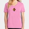 Ladies Core Cotton V Neck Tee Thumbnail