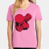 Ladies Core Cotton V Neck Tee Thumbnail