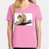 Ladies Core Cotton V Neck Tee Thumbnail