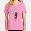 Ladies Core Cotton V Neck Tee Thumbnail