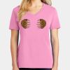 Ladies Core Cotton V Neck Tee Thumbnail