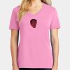 Ladies Core Cotton V Neck Tee Thumbnail