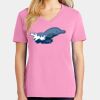 Ladies Core Cotton V Neck Tee Thumbnail