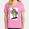 Ladies Core Cotton V Neck Tee Thumbnail