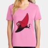 Ladies Core Cotton V Neck Tee Thumbnail