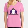 Ladies Core Cotton V Neck Tee Thumbnail