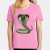 Ladies Core Cotton V Neck Tee Thumbnail