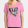 Ladies Core Cotton V Neck Tee Thumbnail