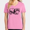 Ladies Core Cotton V Neck Tee Thumbnail