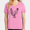 Ladies Core Cotton V Neck Tee Thumbnail