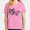 Ladies Core Cotton V Neck Tee Thumbnail