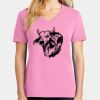 Ladies Core Cotton V Neck Tee Thumbnail