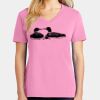 Ladies Core Cotton V Neck Tee Thumbnail