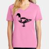 Ladies Core Cotton V Neck Tee Thumbnail