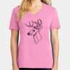 Ladies Core Cotton V Neck Tee Thumbnail