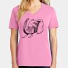 Ladies Core Cotton V Neck Tee Thumbnail