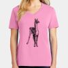 Ladies Core Cotton V Neck Tee Thumbnail