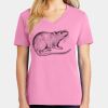 Ladies Core Cotton V Neck Tee Thumbnail