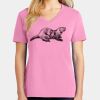 Ladies Core Cotton V Neck Tee Thumbnail