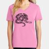 Ladies Core Cotton V Neck Tee Thumbnail