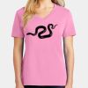 Ladies Core Cotton V Neck Tee Thumbnail