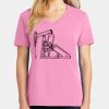 Ladies Core Cotton V Neck Tee Thumbnail