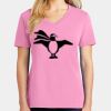 Ladies Core Cotton V Neck Tee Thumbnail