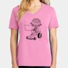 Ladies Core Cotton V Neck Tee Thumbnail