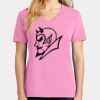 Ladies Core Cotton V Neck Tee Thumbnail