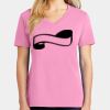 Ladies Core Cotton V Neck Tee Thumbnail