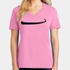 Ladies Core Cotton V Neck Tee Thumbnail