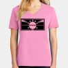 Ladies Core Cotton V Neck Tee Thumbnail