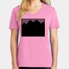 Ladies Core Cotton V Neck Tee Thumbnail