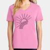 Ladies Core Cotton V Neck Tee Thumbnail