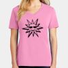 Ladies Core Cotton V Neck Tee Thumbnail